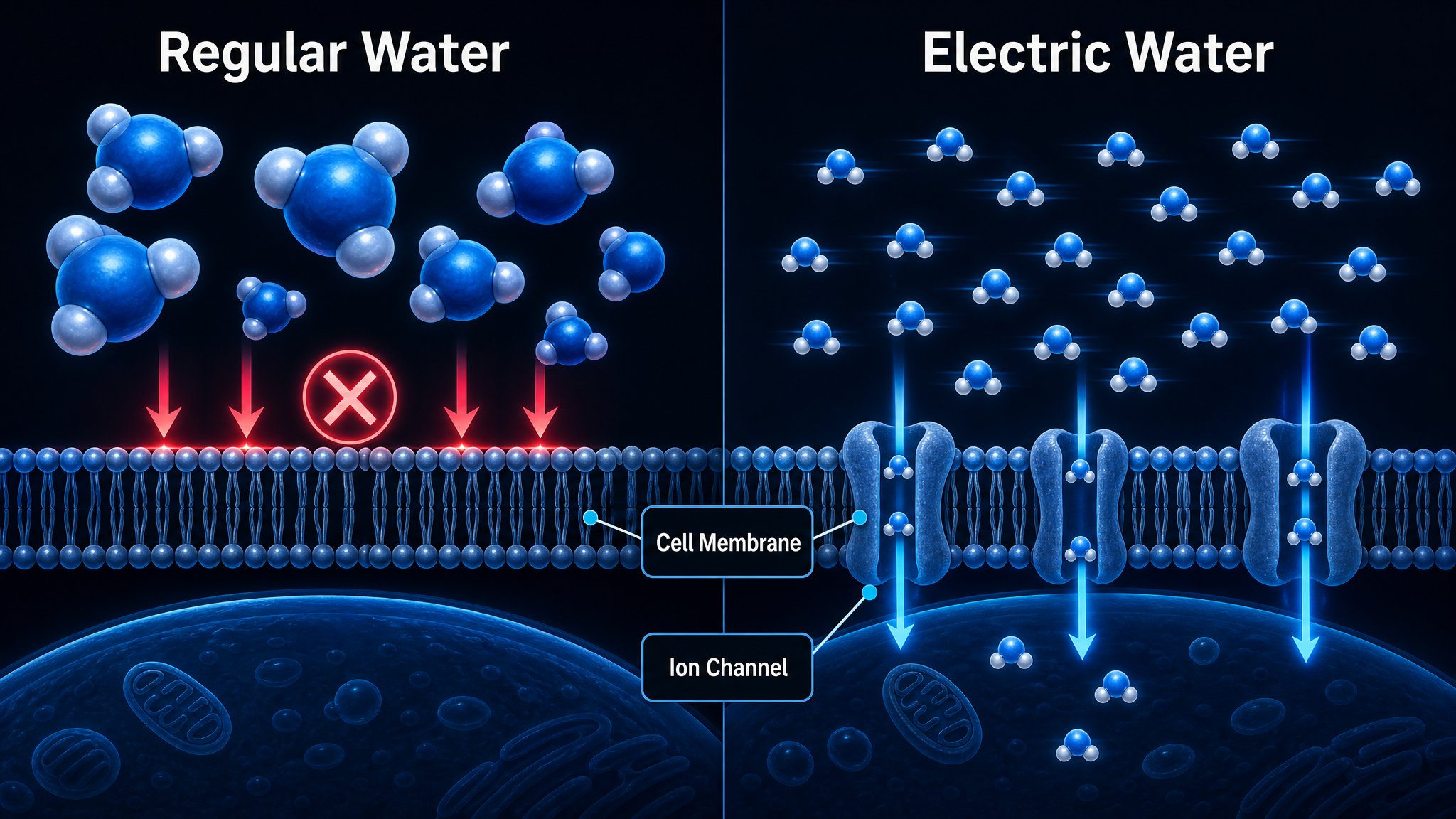 Cellular absorption diagram